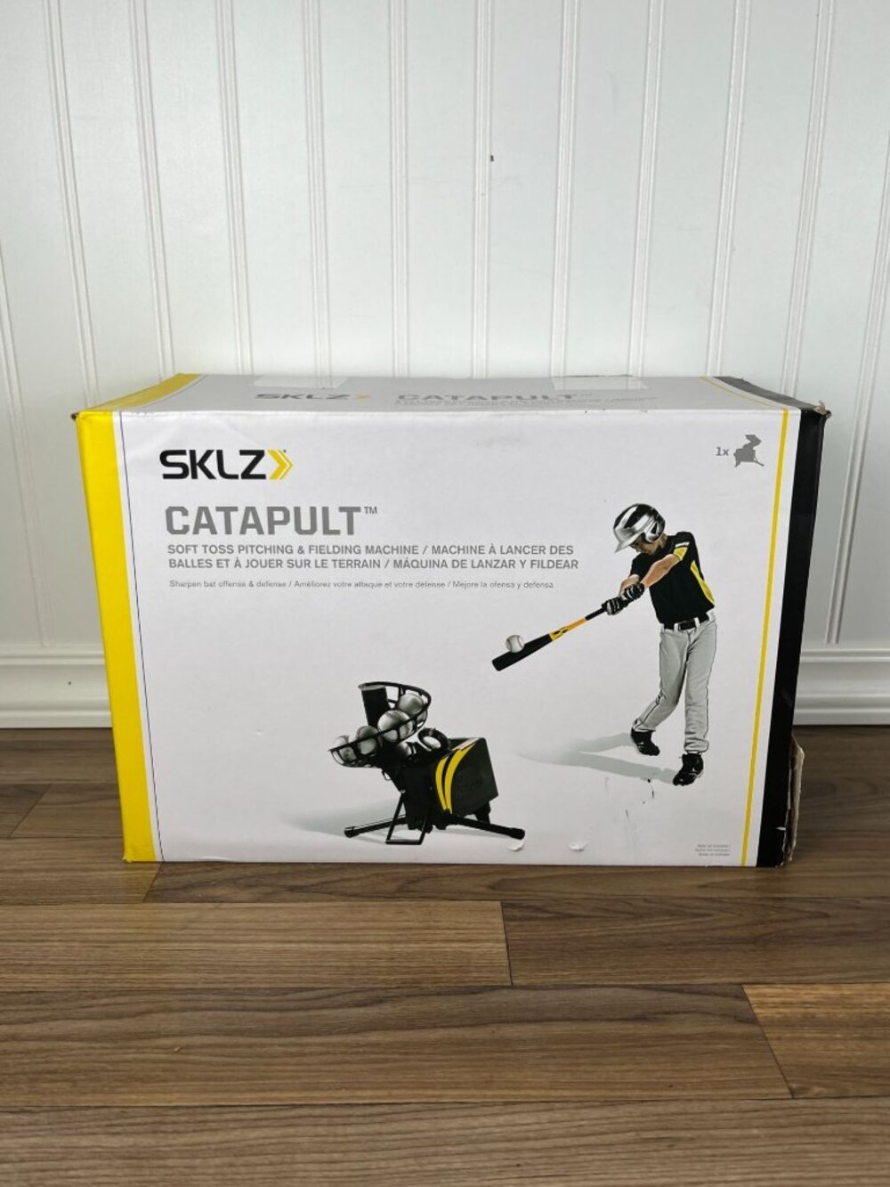 SKLZ Baseball Catapult Pitching Machine Soft Toss Batting Sports Training New